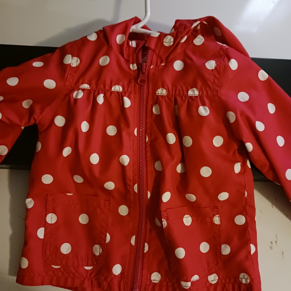 Girls rain jacket